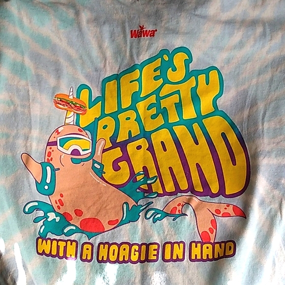 WA WA 🦆" Hoagiefest "2022 L.Blue/purple/Yellow XL men's limited edition 🔥 - Picture 2 of 4